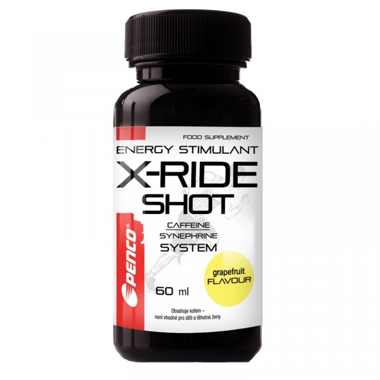 Energy stimulant   X-RIDE SHOT 60ml   Grapefruit č.1