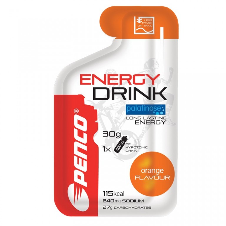 Electrolyte drink  ENERGY DRINK 30g  Orange č.1