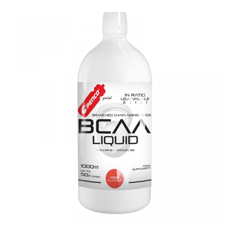 Aminoacids  BCAA LIQUID 1000ml  Orange