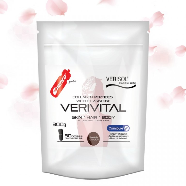 Collagen peptides  VERIVITAL 300g   Chocolate č.1