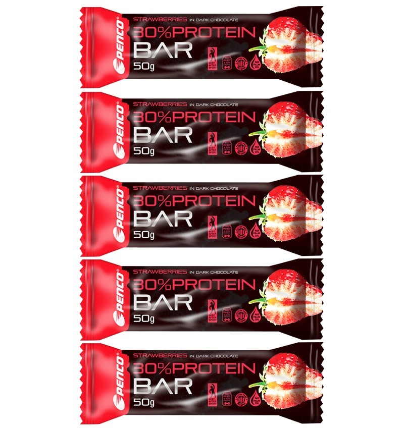 Protein bar   PROTEIN BAR 50g   Strawberry in Dark Chocolate č.3