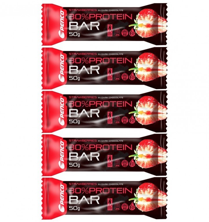 Protein bar   PROTEIN BAR 50g   Strawberry in Dark Chocolate č.3