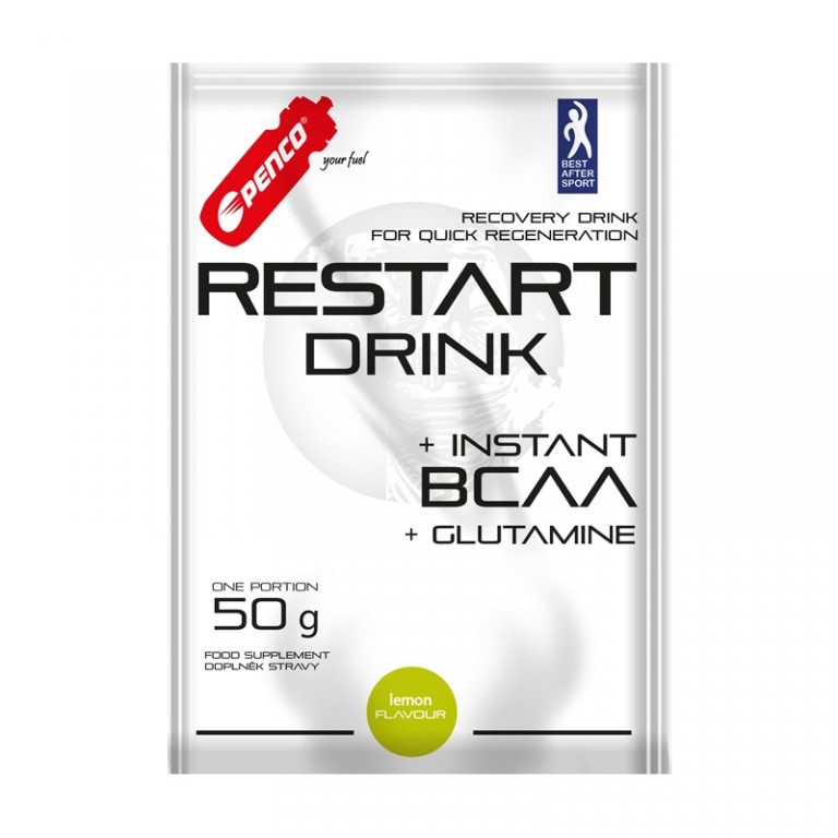 Recovery drink  RESTART DRINK SACHET 50g  Lemon č.1