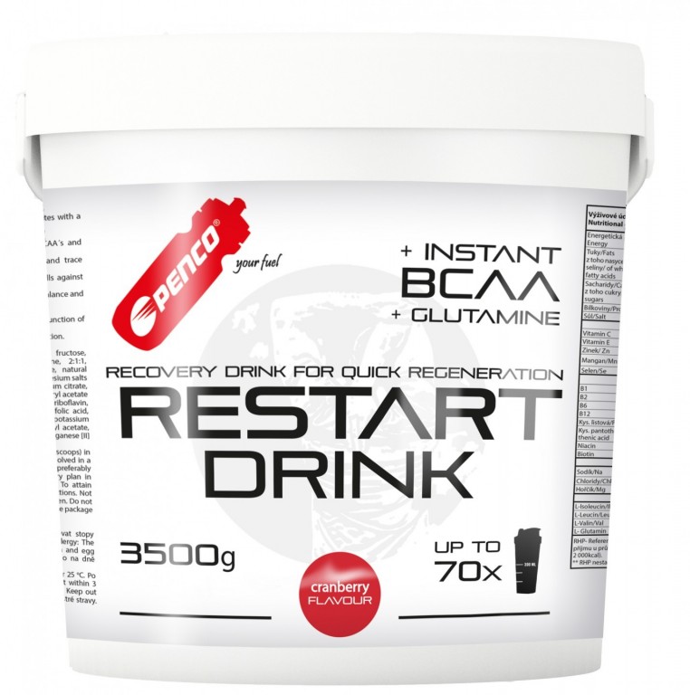 Recovery drink  RESTART DRINK 3500g  Cranberry č.1