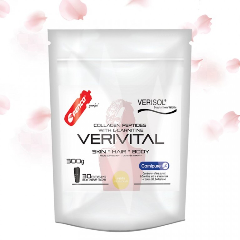 Collagen peptides  VERIVITAL 300g   Vanilla č.1