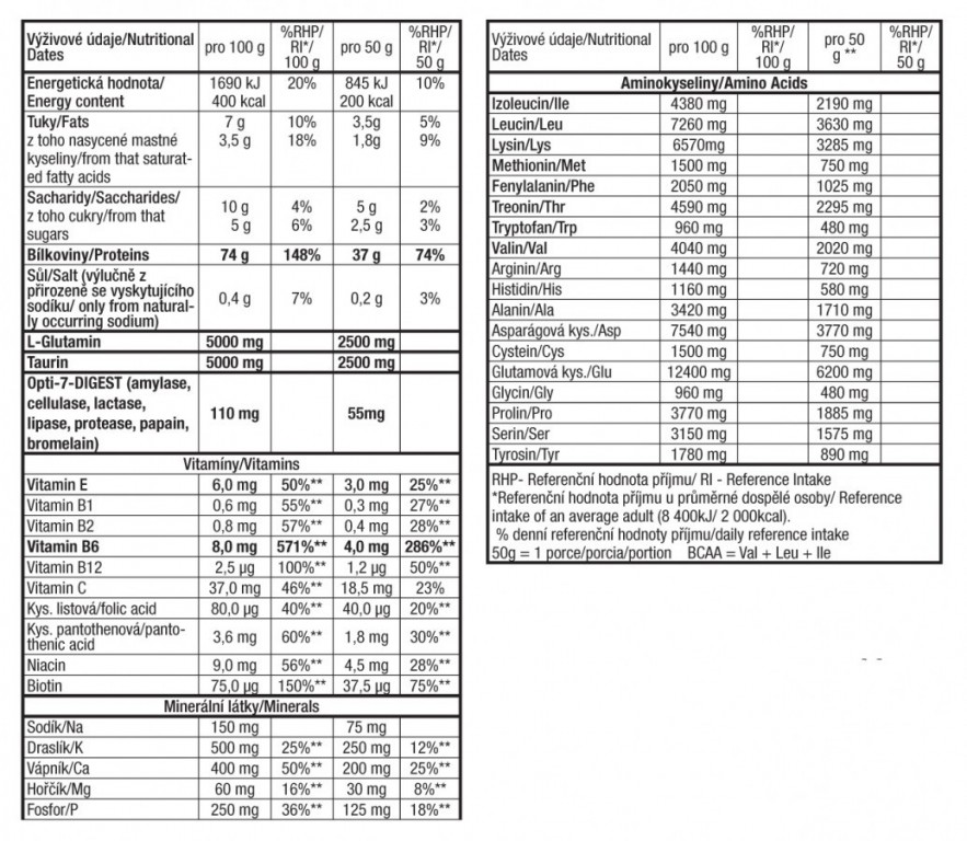 Protein powder  WHEY PROTEIN  Vanilla č.2