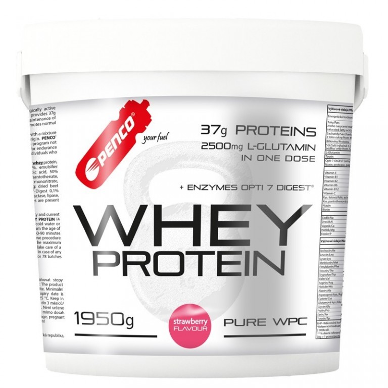Protein powder  WHEY PROTEIN   Strawberry č.3