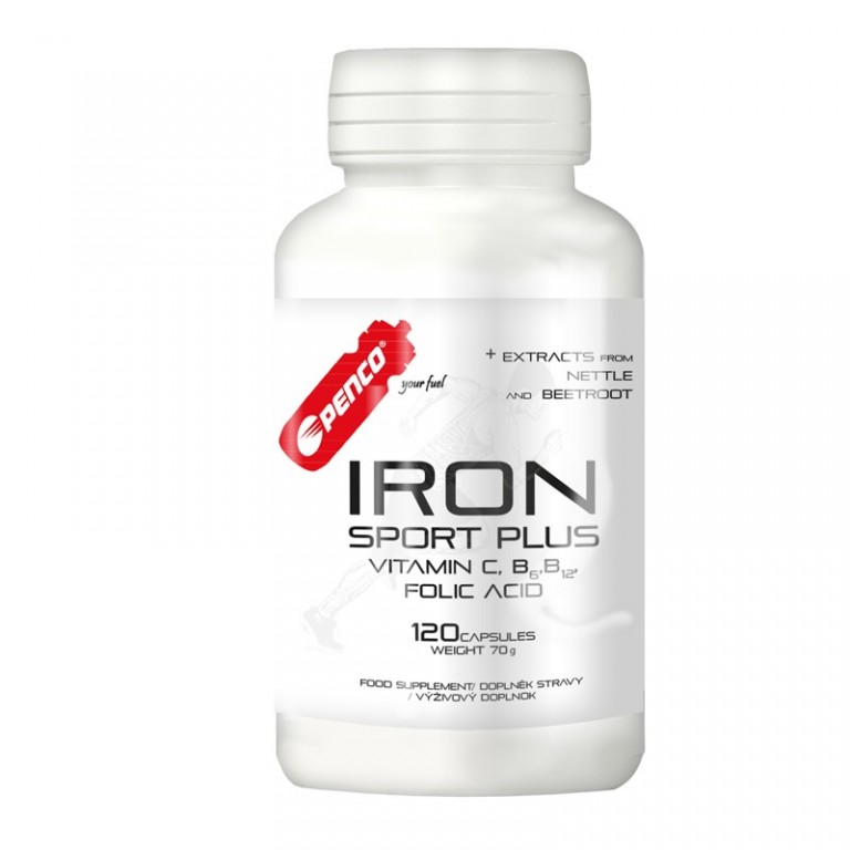 Chelated form of iron   IRON SPORT PLUS   120 capsules