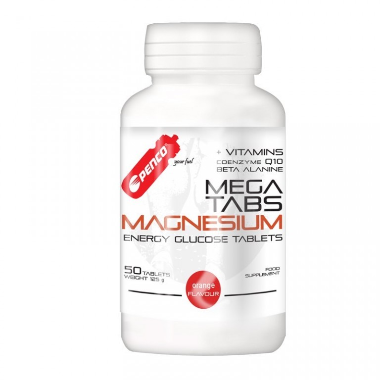 Magnesium  MEGA TABS MAGNESIUM  50 chewable tablets č.1