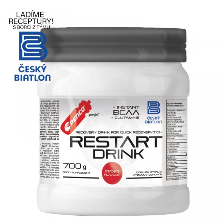 Recovery drink  RESTART DRINK 700g  Cranberry