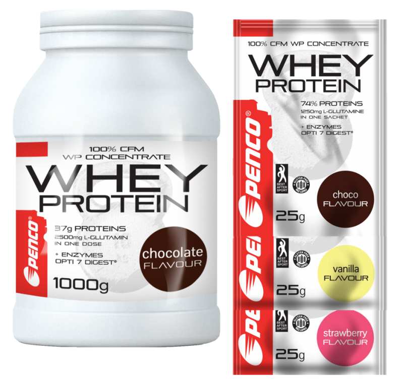 ACTION Protein powder bundle  WHEY PROTEIN  Chocolate č.1