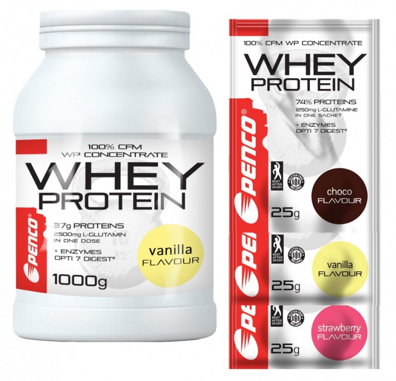 ACTION Protein powder bundle  WHEY PROTEIN  Vanilla č.1