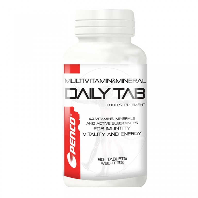Multivitamin s minerály  DAILY TAB 44  90 tablet č.1