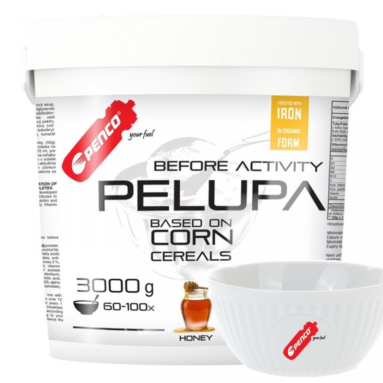 Akce  PELUPA 3000g  Med + Miska na raňajky
