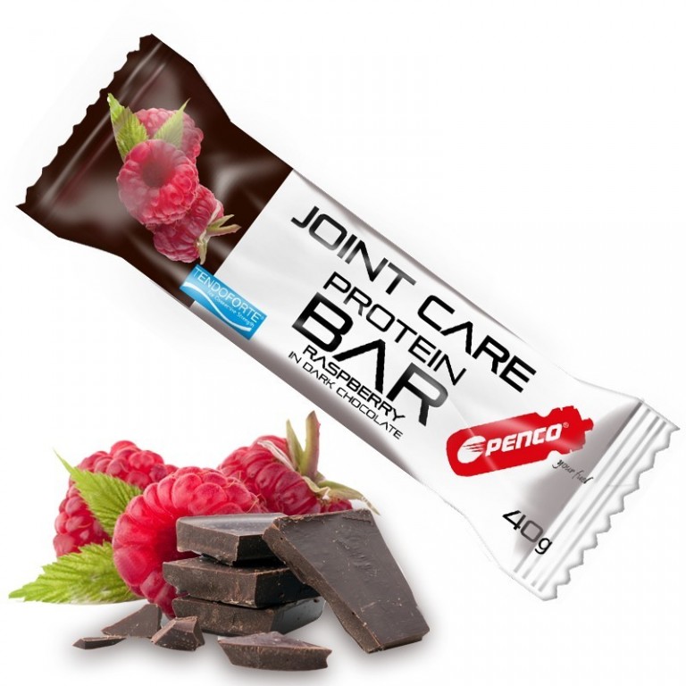 AKCE 4+2   JOINT CARE PROTEIN BAR 40g   Slaný karamel v tmavé čokoládětmavej čokoláde + Malina v tmavej čokoláde č.3