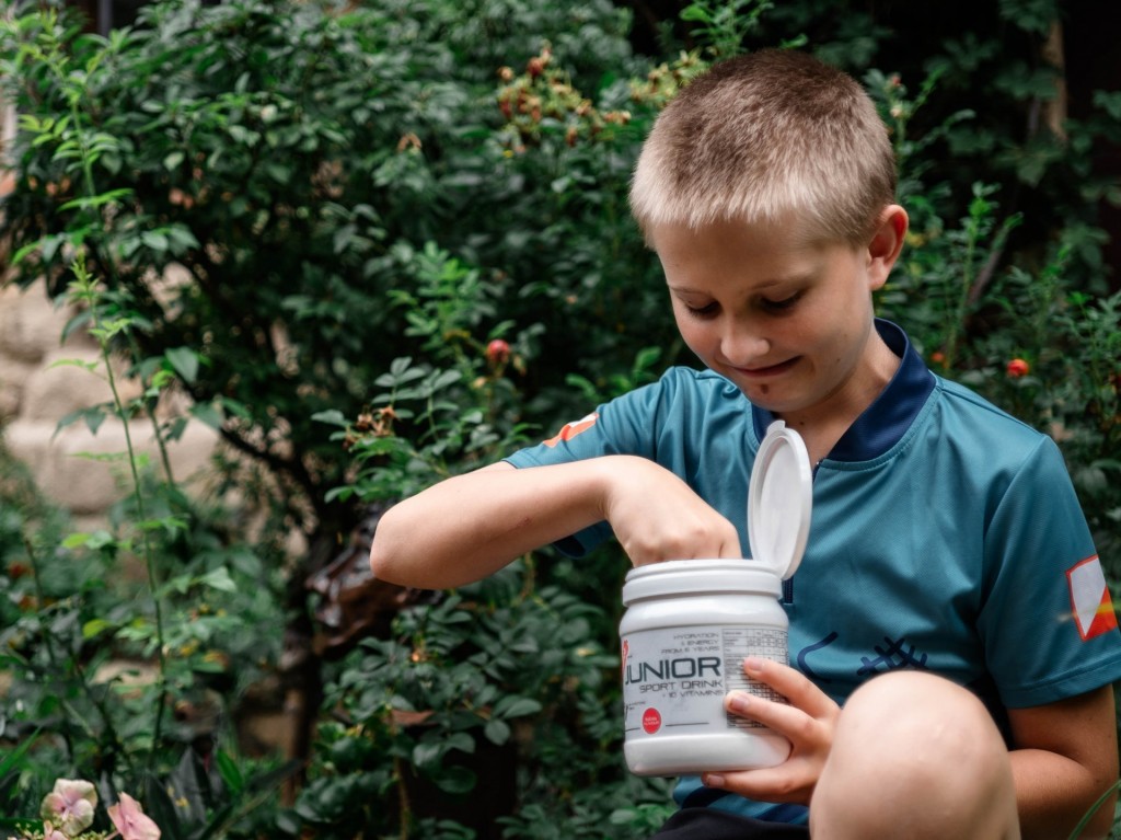 Iónový nápoj pre deti   JUNIOR SPORT DRINK 700 g   Pomaranč č.2