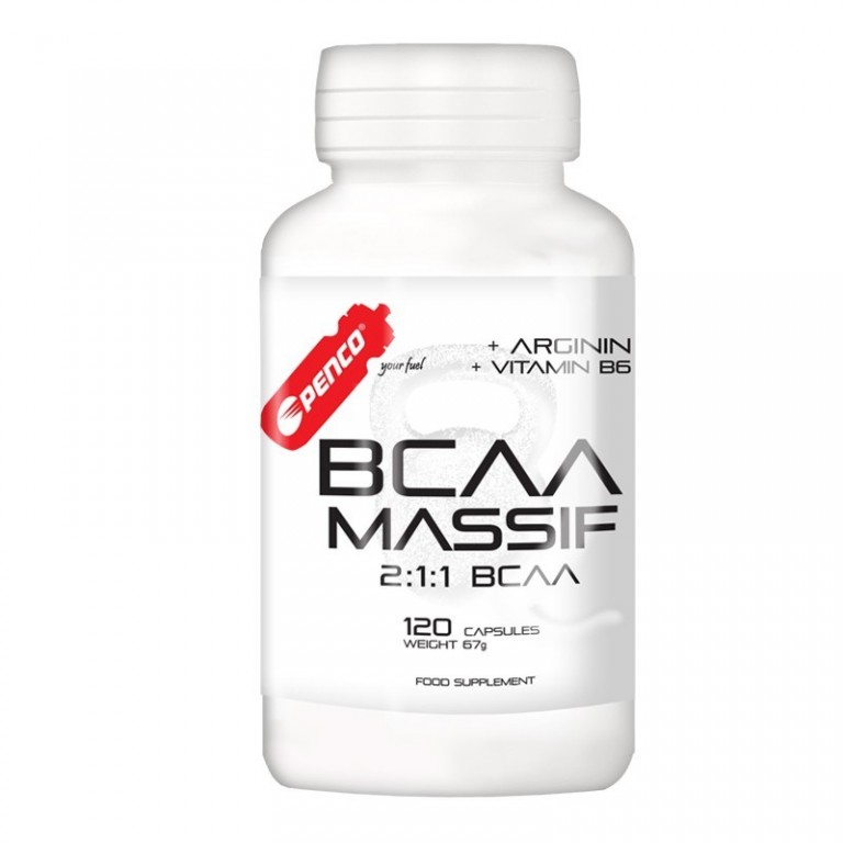 Aminokyseliny  BCAA MASSIF  120 kapsúl