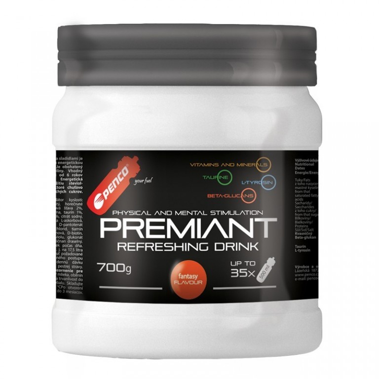 Povzbudzujúci nápoj pre deti   PREMIANT 700g   Fantasy fruit