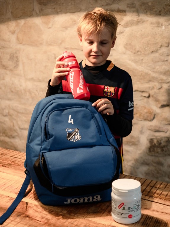 Iónový nápoj pre deti   JUNIOR SPORT DRINK 700g   Jahoda & Banán č.2