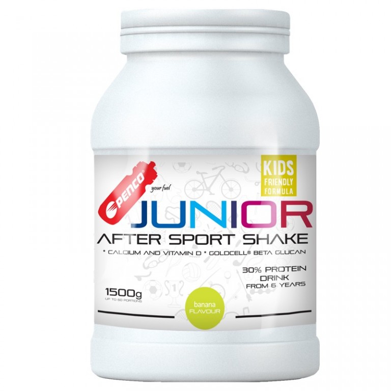 Regeneračný nápoj pre juniorov  JUNIOR AFTER SPORT SHAKE 1500 g  Banán