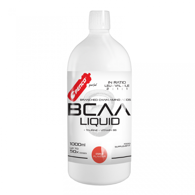 Aminokyseliny  BCAA LIQUID 1000 ml  Pomaranč č.1