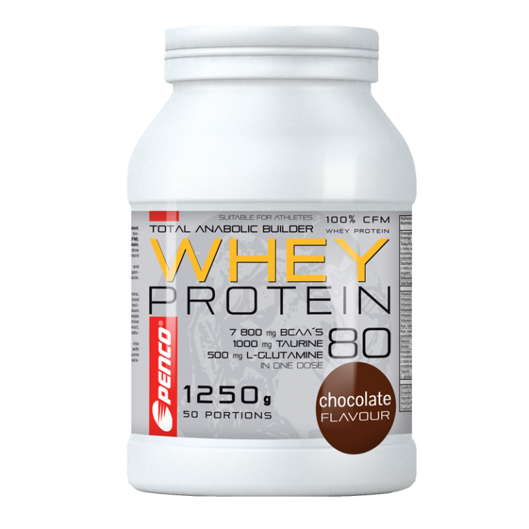 Proteinový nápoj  WHEY PROTEIN 80  Čokoláda č.1