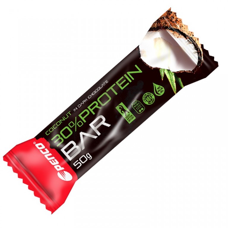 Proteinová tyčinka   PROTEIN BAR 50g   Kokos v pravé čokoládě č.1