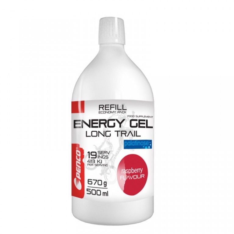 Energetický gel   LONG TRAIL REFILL   Malina + PENCO SOFT FLASK 150ml č.3