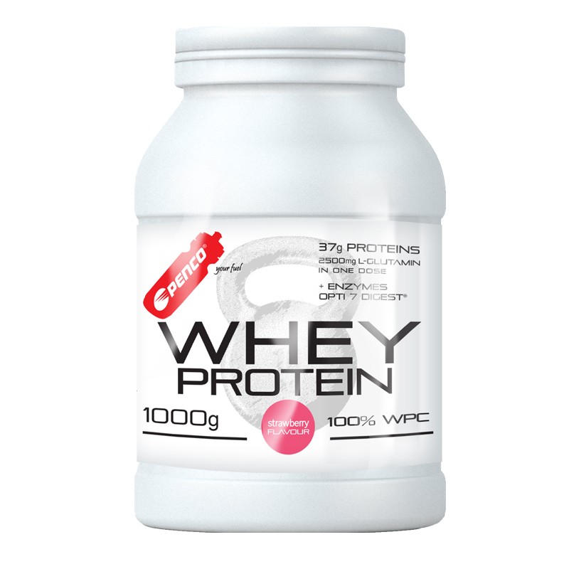 Levně PENCO WHEY PROTEIN 1000g Jahoda