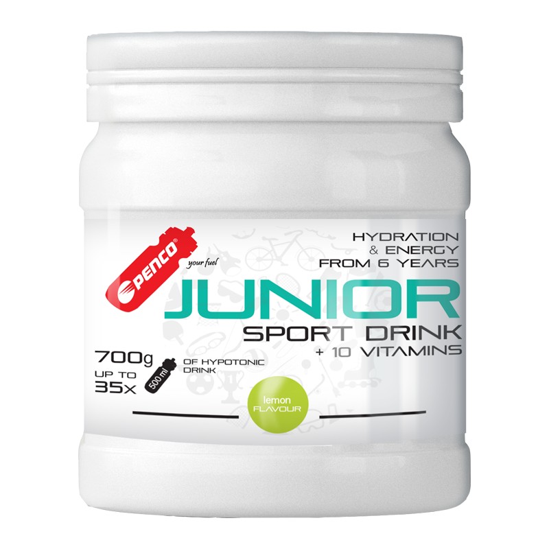 PENCO Iontový nápoj pro děti JUNIOR SPORT DRINK 700g Citron