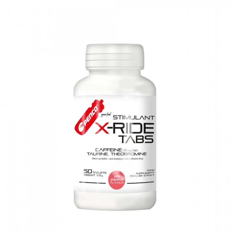 Energy stimulant   X-RIDE 50 tbl   Pink grep č.1