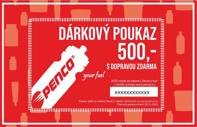 dárkový poukaz 500