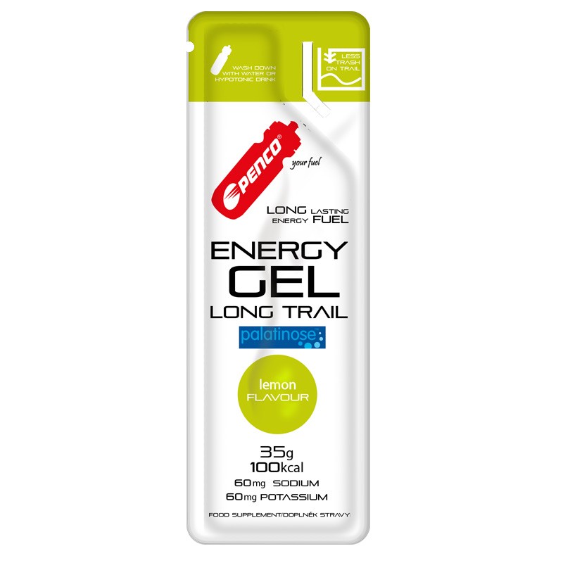 Levně PENCO Penco ENERGY GEL LONG TRAIL 35g Citron