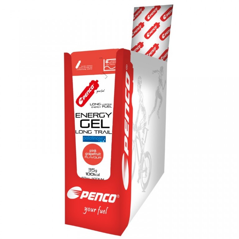 Energetický gel  ENERGY GEL LONG TRAIL 35g   Růžový grep č.2