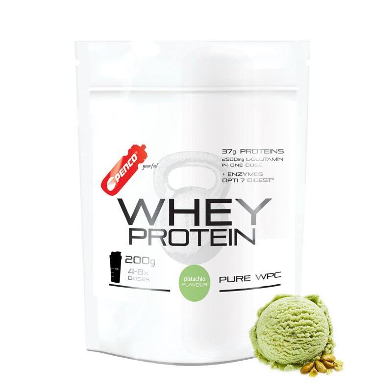 Levně PENCO Proteinový nápoj WHEY PROTEIN 200g Pistacie