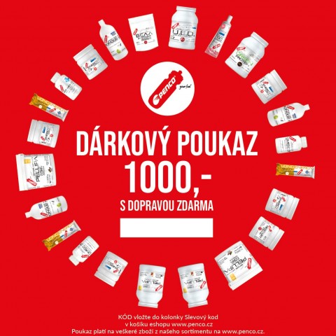 dárkový poukaz 1000