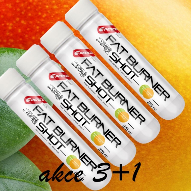 AKCE 3+1   FAT BURNER SHOT 25ml   Mango&Maracuja č.1