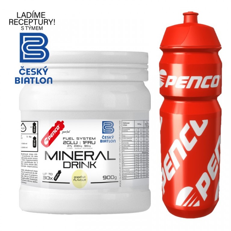 AKCE  MINERAL DRINK 900g + BIDON 750ml  Grep